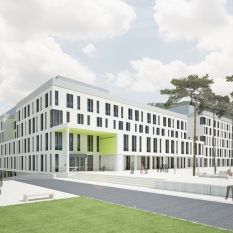 Neubau des 2. Bauabschnitts am Universitätsklinikum Jena